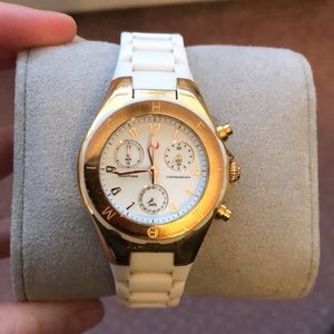 Michele white watch